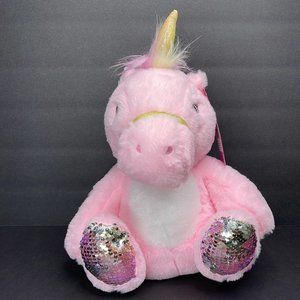Carried Away Unicorn Plush Backpack Bag